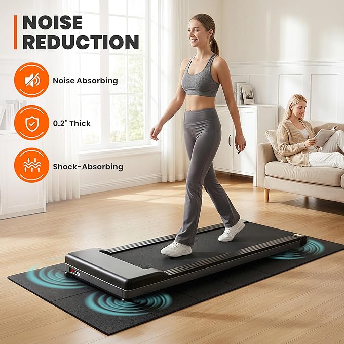 Stepwaver Walking Pad Mat for Carpet, Treamill Mat for Hardwood Floors - Image 5