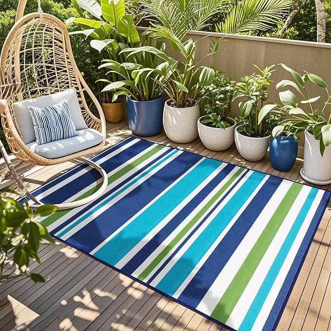 Outdoor Patio Plastic Rug Waterproof - Image 6