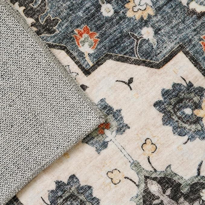 Washable Oriental Hallway Runner Rug - Image 6