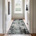 RELEANY Washable Area Rugs 2'x8' Non-Slip Modern Abstract Soft by RELEANY