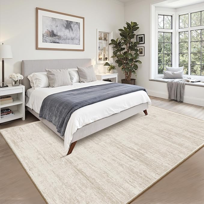 6x9 Area Rugs for Living Room, Non-Slip Modern Abstract Soft Large Washable Rug - Image 6