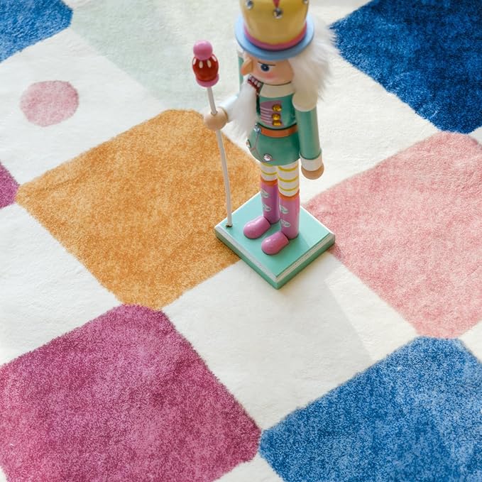 jinchan Macy Area Rug 2x3 Kids Entryway Washable Indoor Doormat Small Soft Non - Image 6