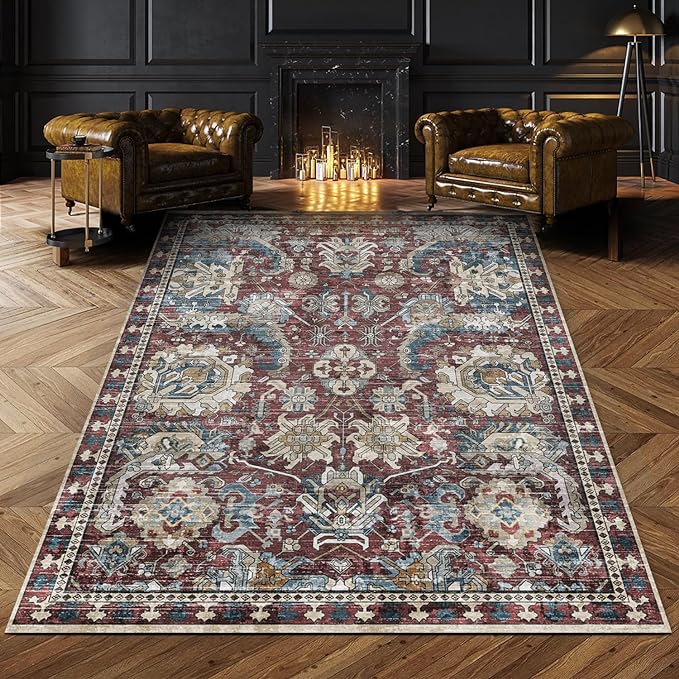 RUGSURE Washable Area Rugs by RUGSURE