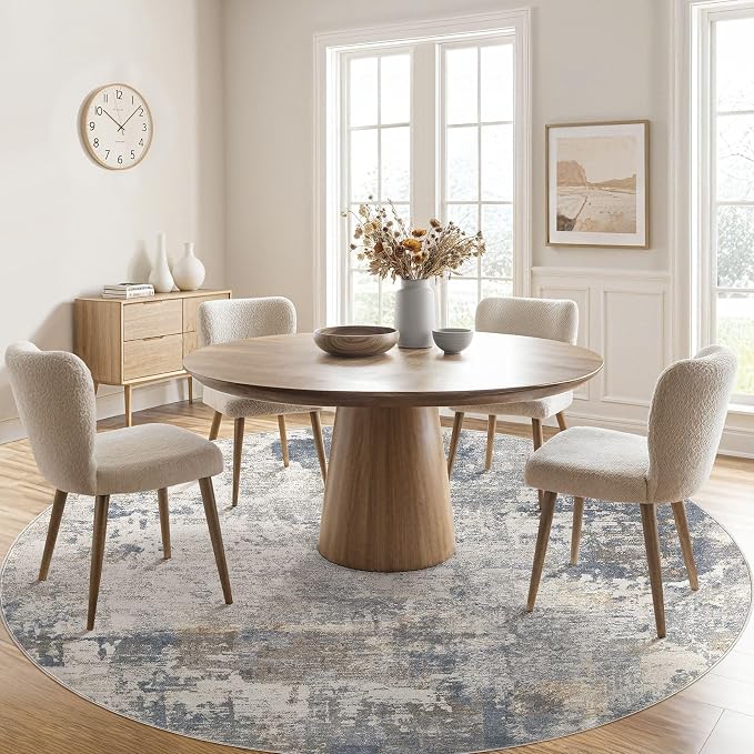 UERMEI 10ft Round Area Rug Living Room Rugs - Image 8