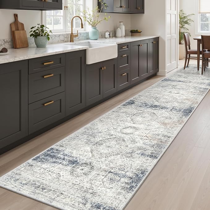 Soalmost Runner Rug 2x10 Washable Non-Slip Hallway Runner Rugs - Image 3