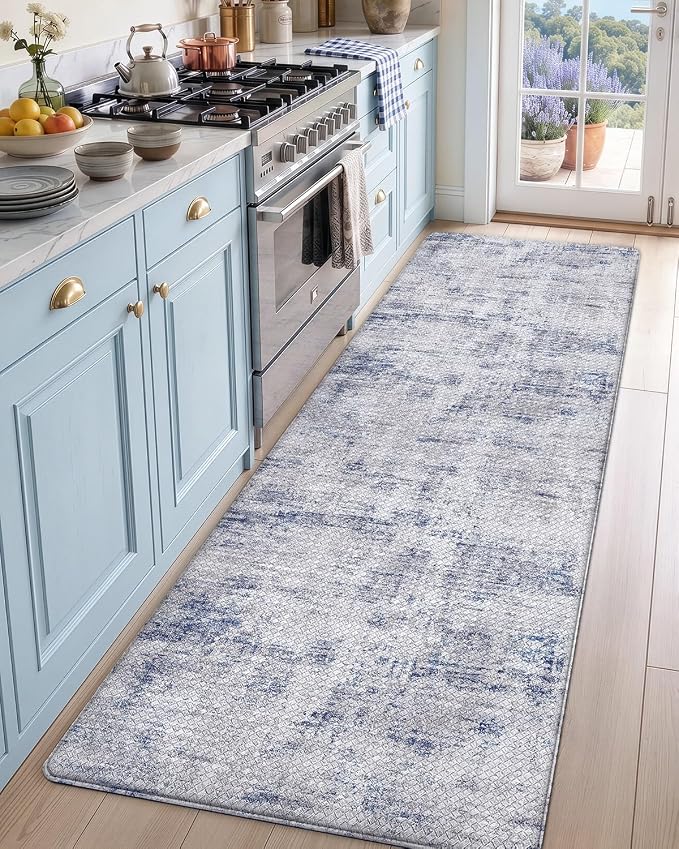 DEXI Kitchen Mats Cushioned Anti Fatigue, 23x107 Floor Padded Runner Rug Non - Image 4