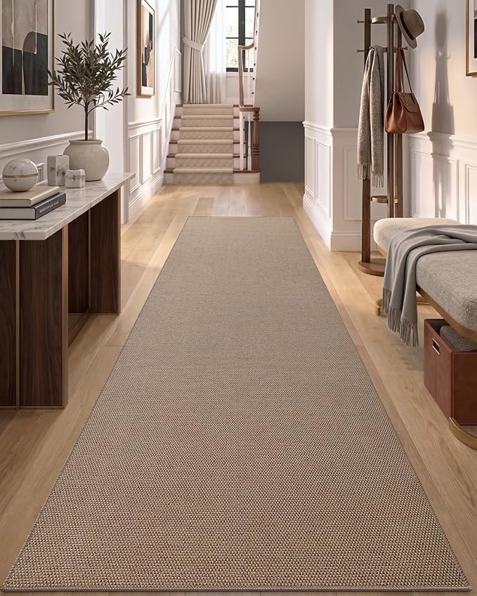 DEXI Hallway Runner Rug 2'8"x10', Non Slip Rubber Backed Runners Carpet - Image 8