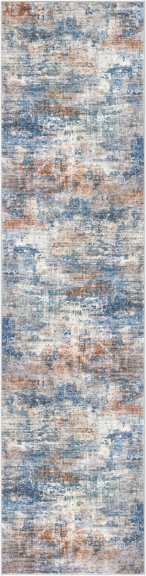 IOHOUZE Abstract Runner Rug 3x10 Ft Washable Runners - Image 9