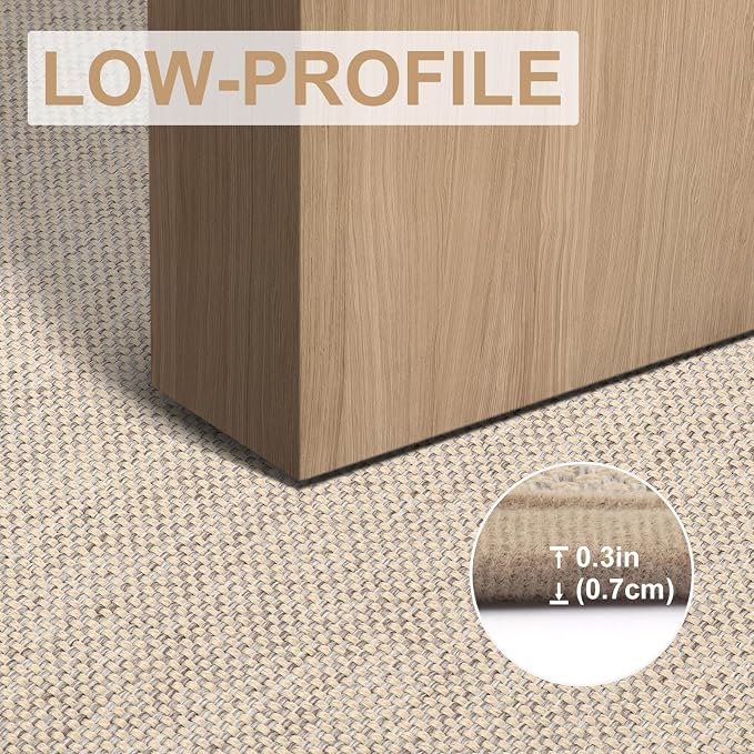 LEKEEPGO Long Door Mat 24"x59", Non Slip Door Mat Indoor Entrance, Rubber - Image 6