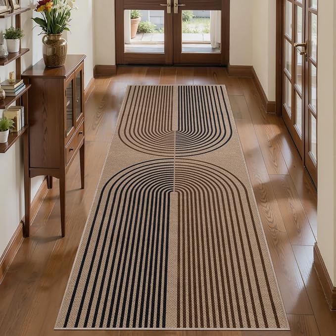 Tangsoo Rainbow Easy Jute Rug 2x5 Runner Rug by Tangsoo
