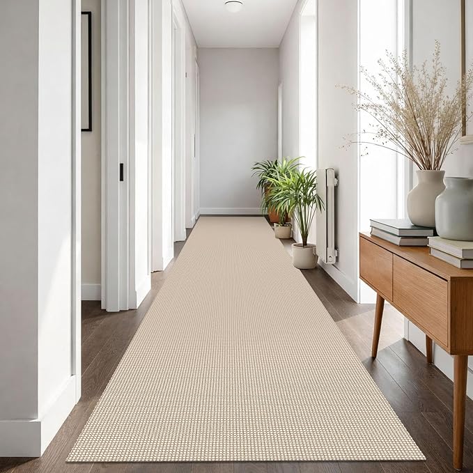 IOHOUZE Washable Exrea Long Hallway Runner Rug 3x16 Non Slip Rubber Backed - Image 8
