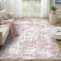 6x9 Area Rugs Washable Living Room Rug-No Slip Soft Carpets Modern Abstract by Unknown
