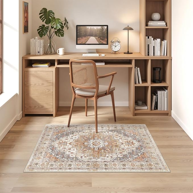 befbee 2x3 Entryway Rug Small Washable Kitchen Rugs Non Slip Front Door Rug - Image 9