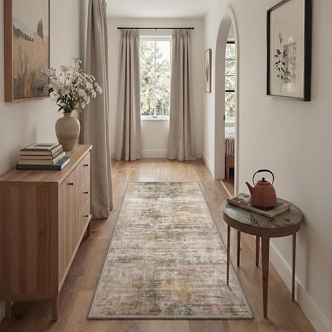 BEIMO 2X7 Runner Rug for Hallway Kitchen, Machine Washable Runners Rug for by BEIMO