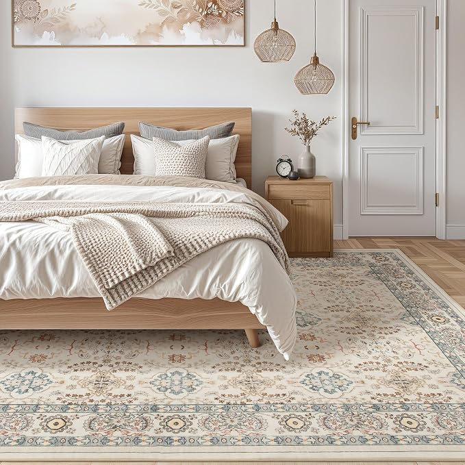 Vintage Living Room Area Rug 9x12 - Image 6