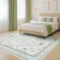 Hazo Haus Oushak Area Rug for Bedroom 5x7 by HazoHaus