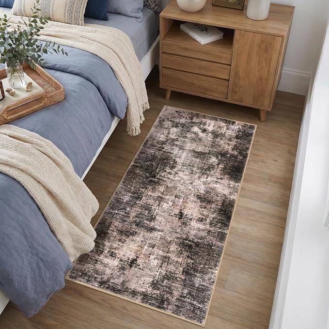 IOHOUZE Abstract Runner Rug 2x4 Ft Entryway Rugs Washable Door Mat Indoor - Image 8