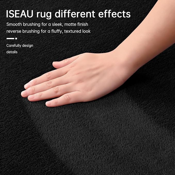 ISEAU 6x9 Rug for Living Room, Soft Memory Foam Carpet - Image 3