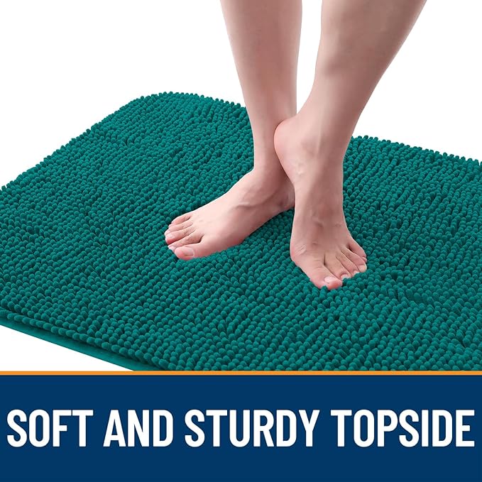 OLANLY Dog Door Mat for Muddy Paws 70x35, Absorbs Moisture and Dirt, Absorbent - Image 4