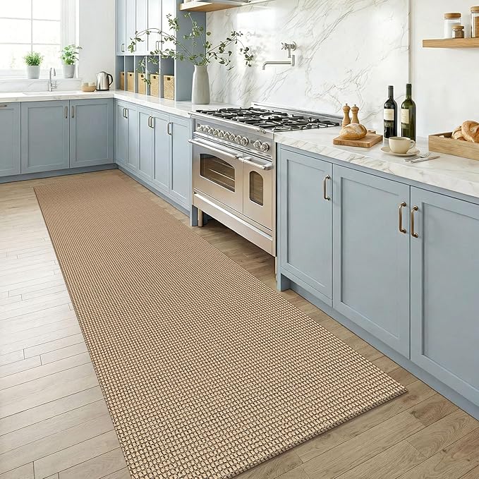 KOZYFLY Runners for Hallways 3x8 ft Washable Kitchen Runner Non Slip Rubber - Image 2