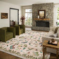 10x12 Area Rugs for Living Room: Washable Rug Non Slip Stain Resistant Low Pile by palohom