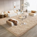 BENRON Soft Fluffy Rugs for Living Room 8 x 10 Light Tan, Extra Large Area Rug by BENRON