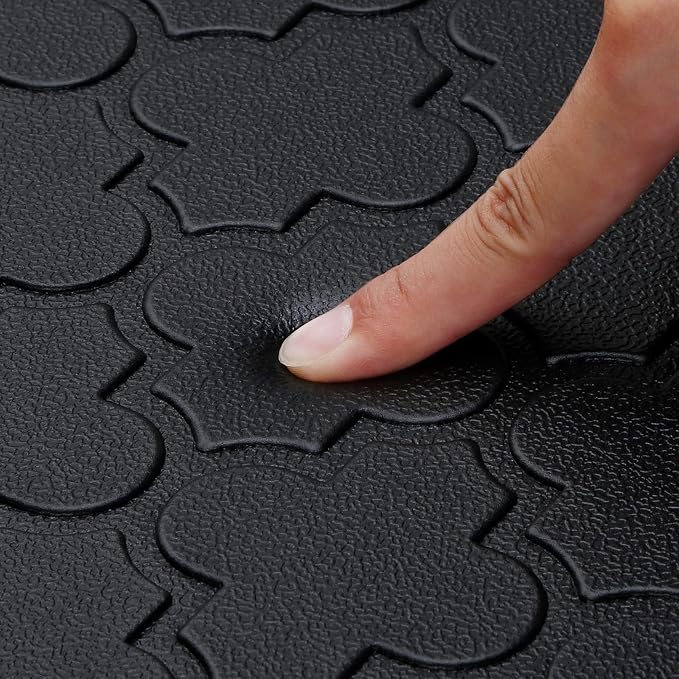 WISELIFE Kitchen Mat Cushioned Anti Fatigue Floor Mat, Thick Non Slip Water - Image 5