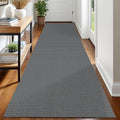 IOHOUZE Washable Runner Rug 3x12 Non Slip Rubber Backed Extra Long Hallway by iOhouze