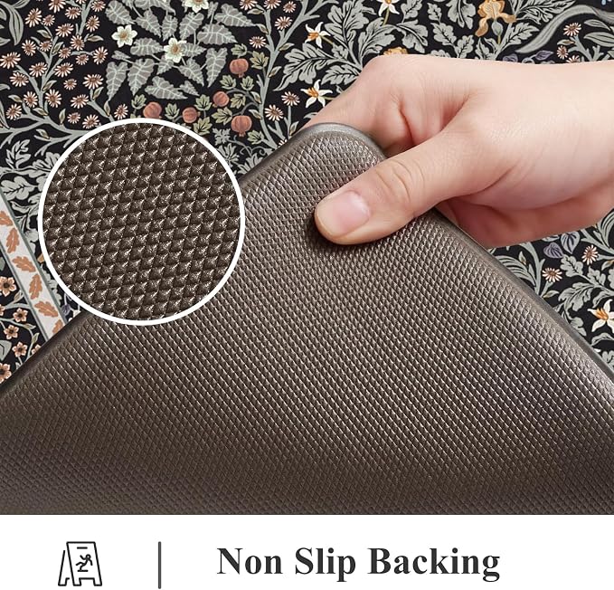 Collive Kitchen Mats Cushioned Anti Fatigue, Waterproof Kitchen Floor Mat Non - Image 4