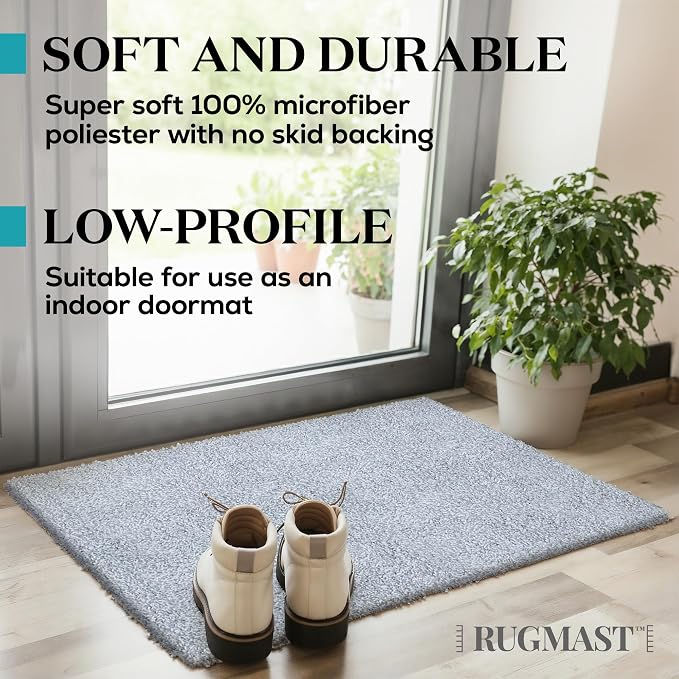 Premium Microfiber Indoor Door Mat – 36"x60" Washable Entry Mat, Waterproof - Image 5