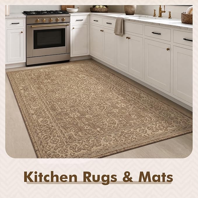 MontVoo-3x5 Outdoor Rug Porch Entryway Rug-Polypropylene Indoor Outdoor Rugs - Image 3