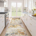 Runner Rug Kitchen Washable Rugs: 2x6 Non-Slip Abstract Soft Modern Stain by LOONGRUG