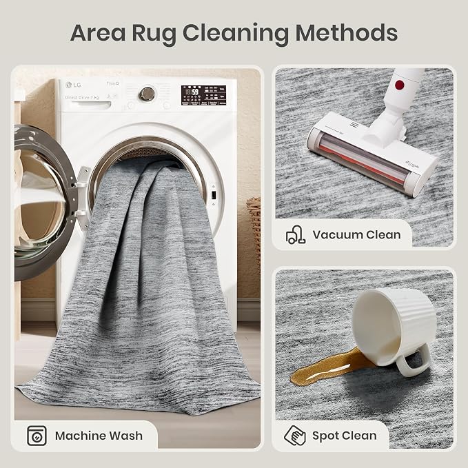 Valenrug Washable Rugs 6x9 - Image 8