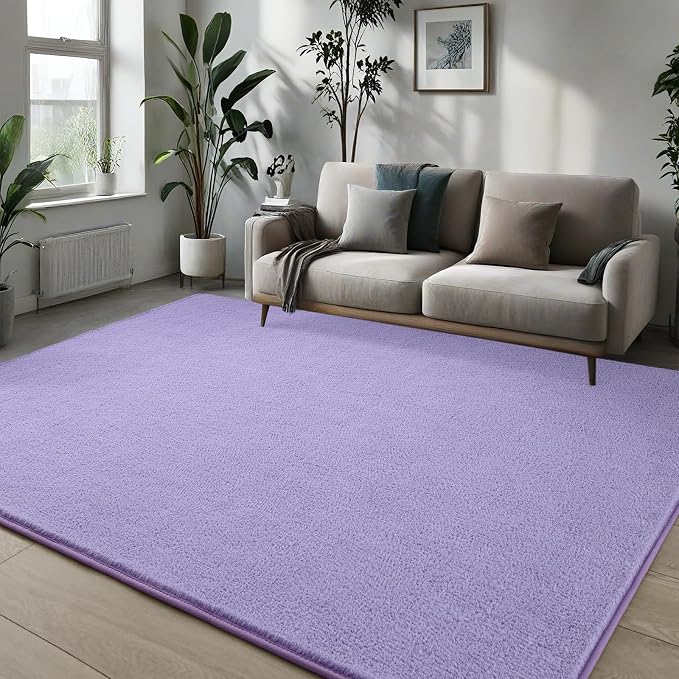 Pettop 7x10 ft Purple Area Rugs - Image 3