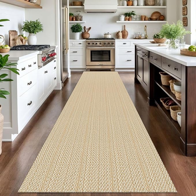 IOHOUZE Washable Exrea Long Hallway Runner Rug 3x14 Non Slip Rubber Backed - Image 7