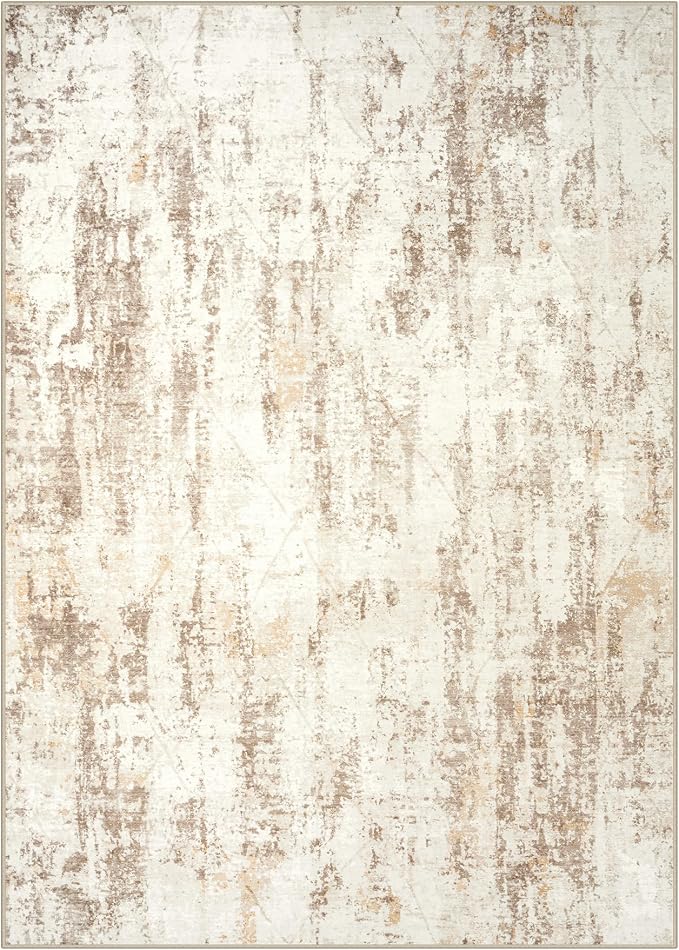 8x10 Area Rugs Washable Rug: Modern Abstract Living Room Rug Soft Anti-Skid - Image 3