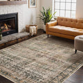 Rugxara Area Rugs for Living Room Bedroom, Washable Rug, Non Slip & Low Pile by Rugxara