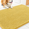 Smiry Dog Door Mat for Muddy Paws 30x20, Absorbent Dirt Trapper, Non-Slip by Smiry