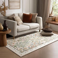 4x6 Washable Area Rugs for Entryway: Small Living Room Rug Non Slip Stain by palohom