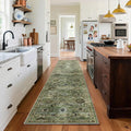 Washable Runners for Hallways Kitchen Rugs: 2'x10' Runner Rug Stain Resistant by palohom