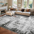 8x10 Ft Large Area Rugs for Living Room, Soft Non-Slip Washable Rugs Modern by Cuzwlovita
