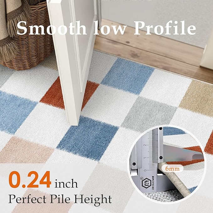 PureCozy Machine Washable 8x10 Area Rugs - Image 5