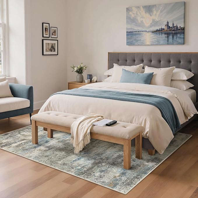 BEIMO Area Rugs 6x9 for Living Room Bedroom, Modern Abstract Machine Washable - Image 4