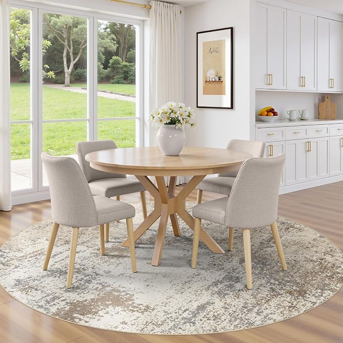 8ft Round Area Rug - Image 3