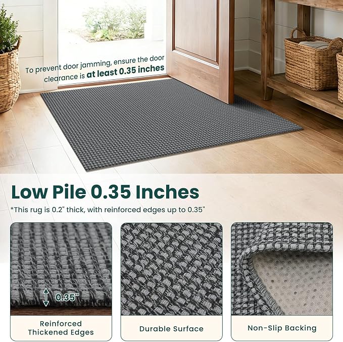 KOZYFLY Cotton 2.5'x12' Runners Rugs - Image 4