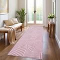 ROYHOME Modern Rug 2x6 Runners for Hallways, Abstract Kitchen Runner Rugs Non by ROYHOME