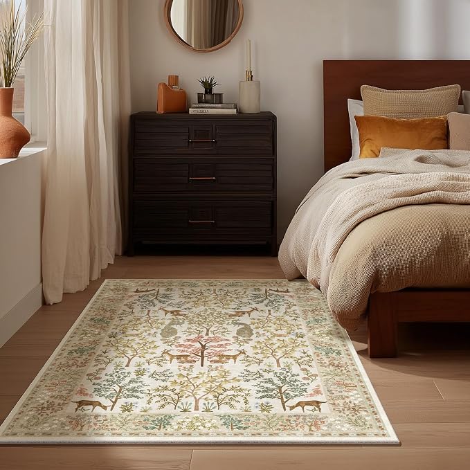 Machine Washable Small Rugs for Entryway: 2x3 Throw Kitchen Rug Door Mat Indoor - Image 8