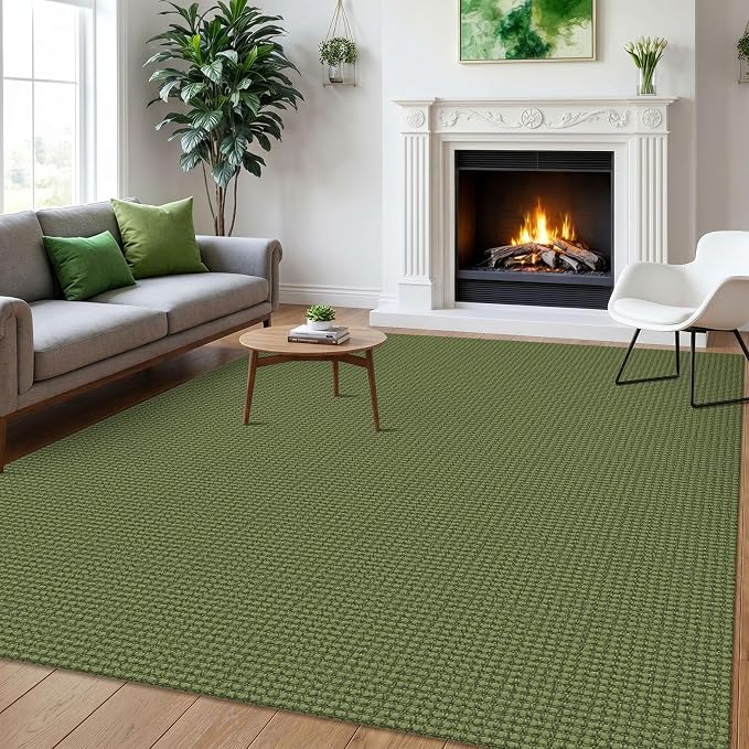 IOHOUZE Washable Area Rug 6x9 Non Slip Rubber Backed Rugs by iOhouze