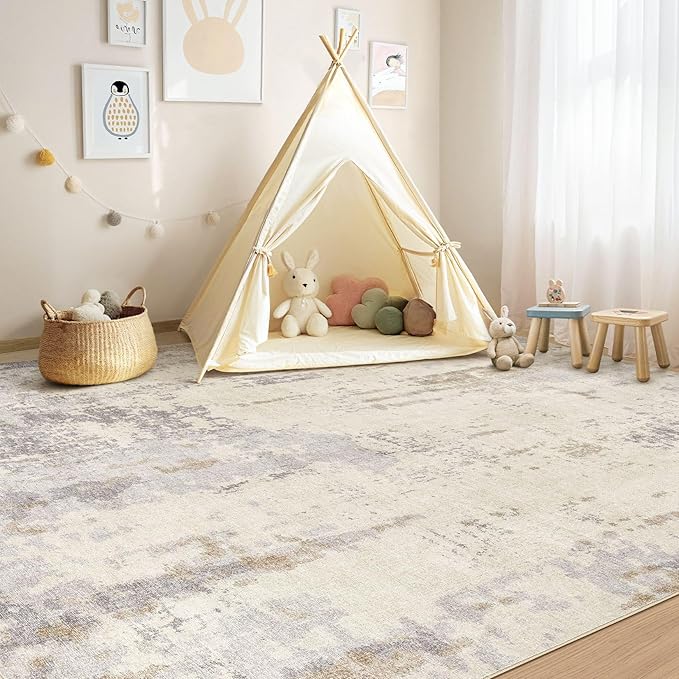UERMEI 6x9 Area Rug Living Room Rugs - Image 4