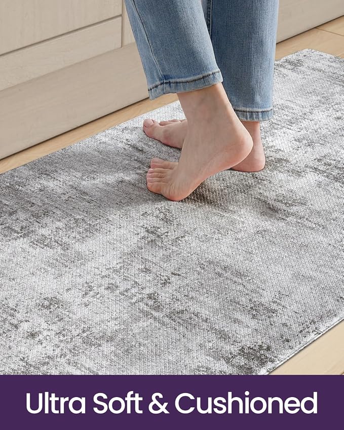 DEXI Kitchen Mats Cushioned Anti Fatigue, 23x59 Floor Padded Runner Rug Non Slip - Image 5